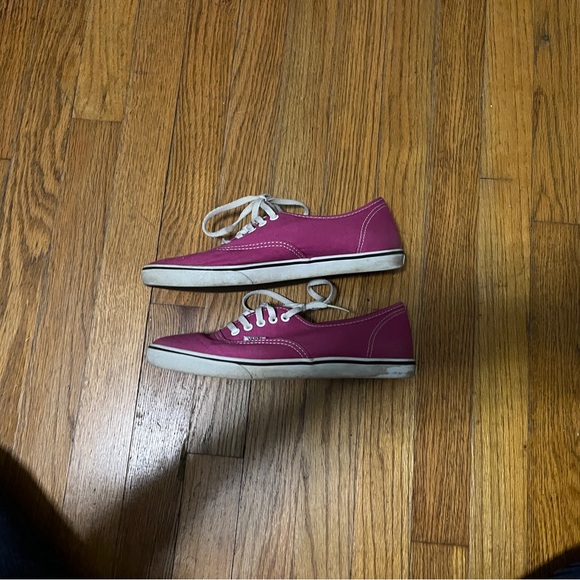 Vans Pink Canvas Sneakers - Picture 4 of 7